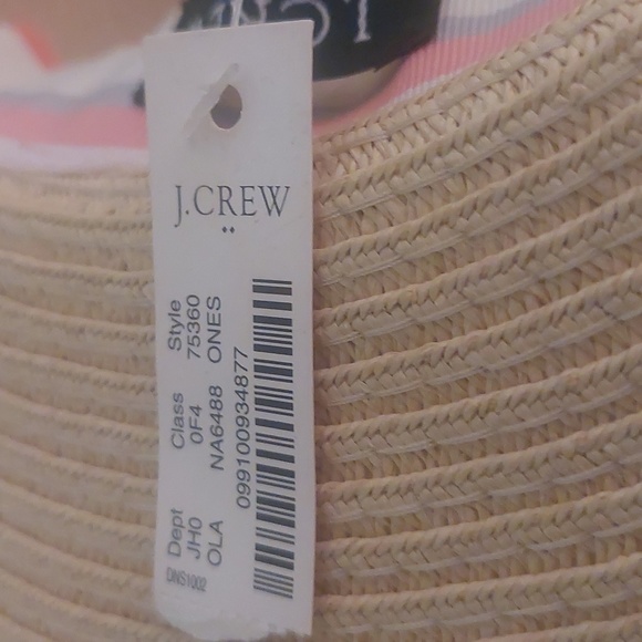 J crew straw hat. - Picture 3 of 3